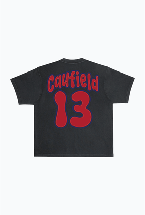 Cole Caufield Heavyweight Garment Dyed T-Shirt - Black