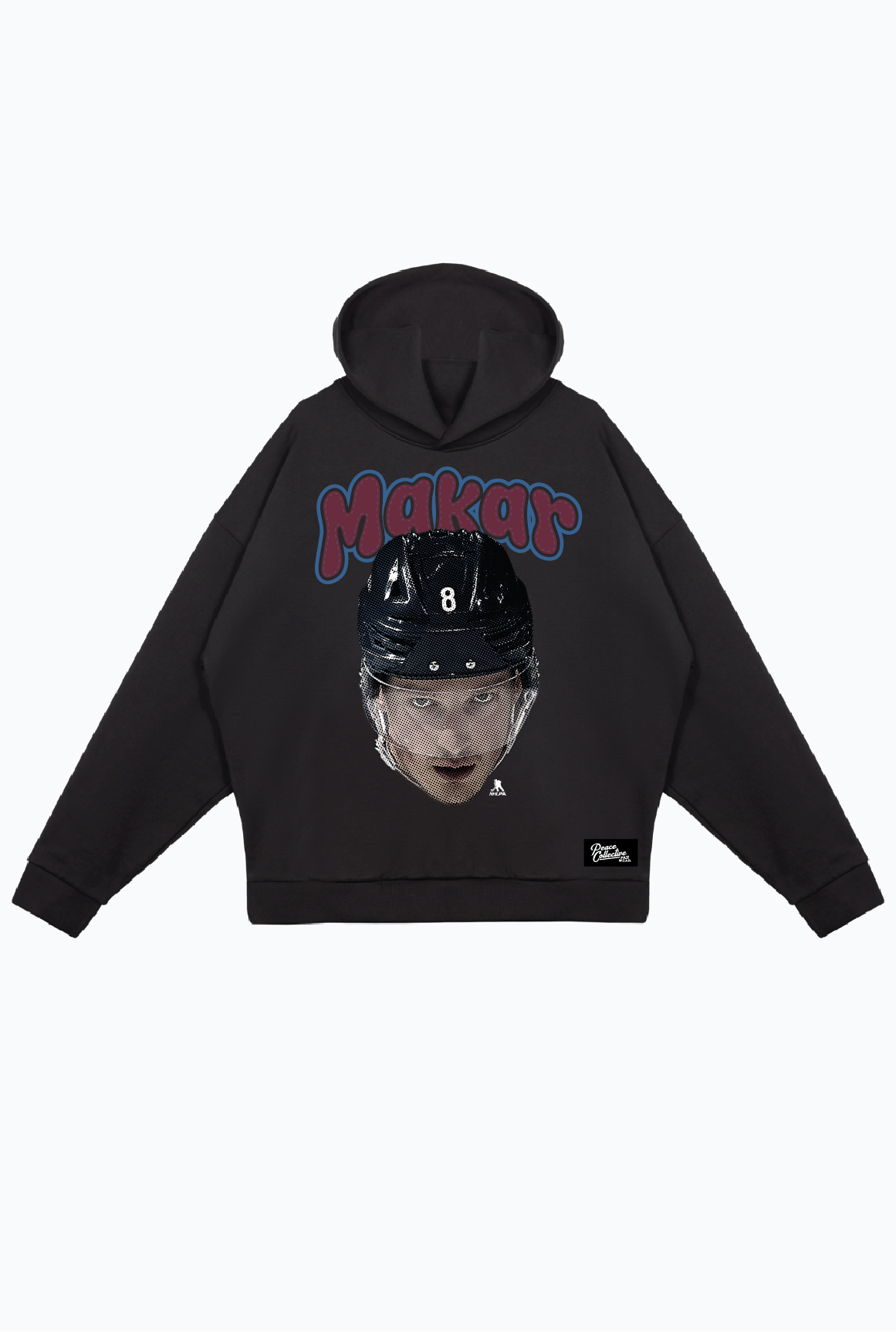 Cale Makar Relaxed Hoodie - Black