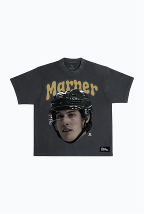 Mitch Marner Heavyweight Garment Dyed T-Shirt - Black