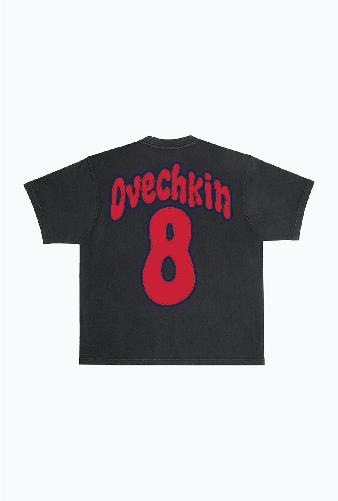Alexander Ovechkin Heavyweight Garment Dyed T-Shirt - Black