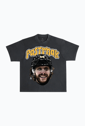 David Pastrnak Heavyweight Garment Dyed T-Shirt - Black