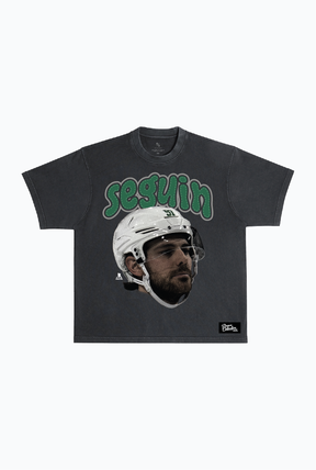 Tyler Seguin Heavyweight Garment Dyed T-Shirt - Black