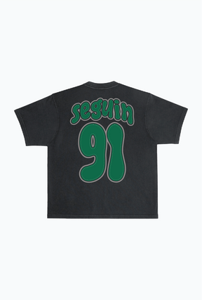 Tyler Seguin Heavyweight Garment Dyed T-Shirt - Black