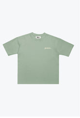 Peace Basics Cropped T-Shirt - Sage Green