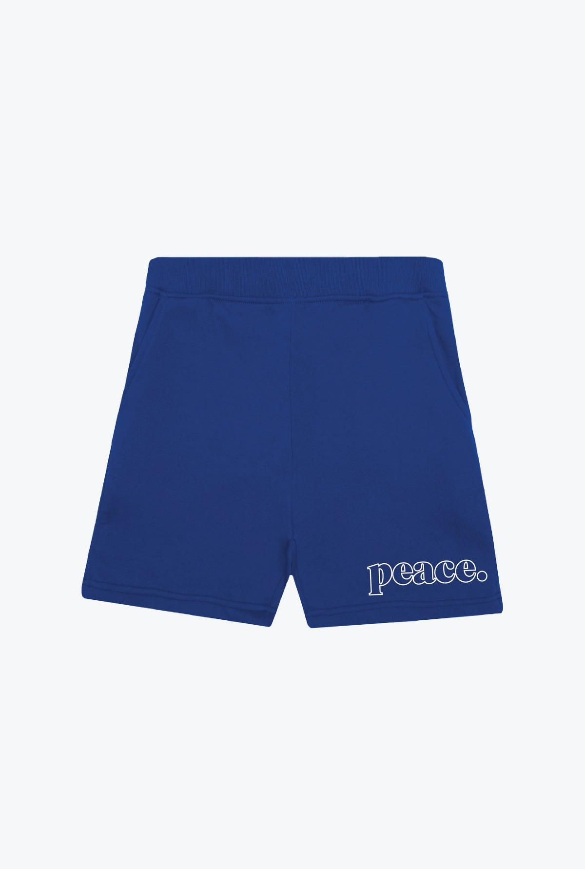 Peace Basics Fleece Shorts - Royal