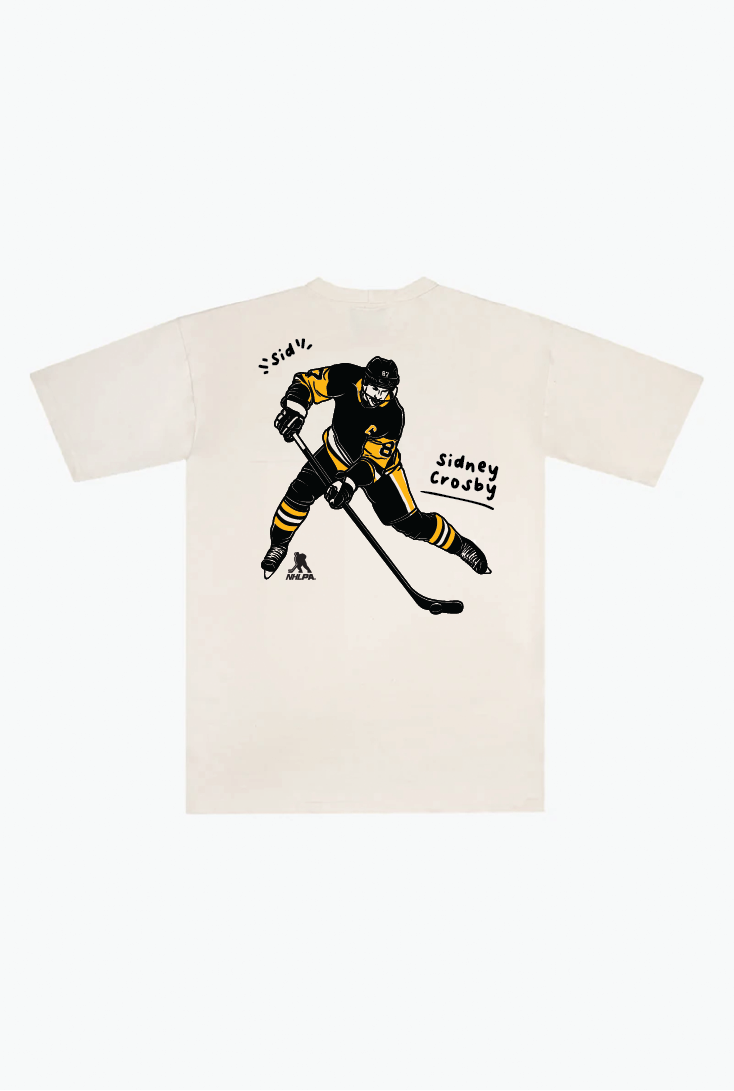 Sidney Crosby Heavyweight T-Shirt - Ivory