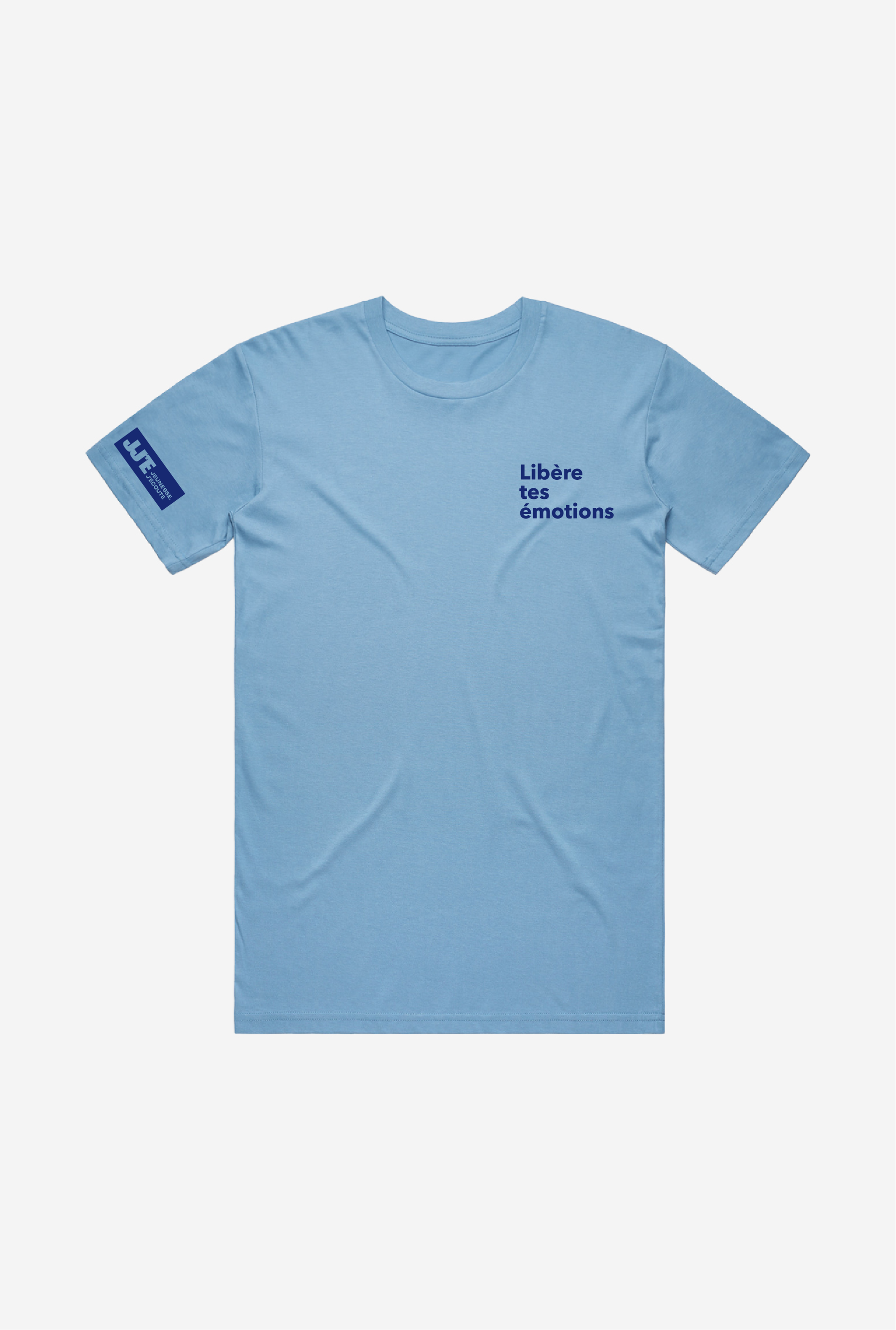 Kids Help Phone Libère Tes Émotions T-Shirt - Light Blue
