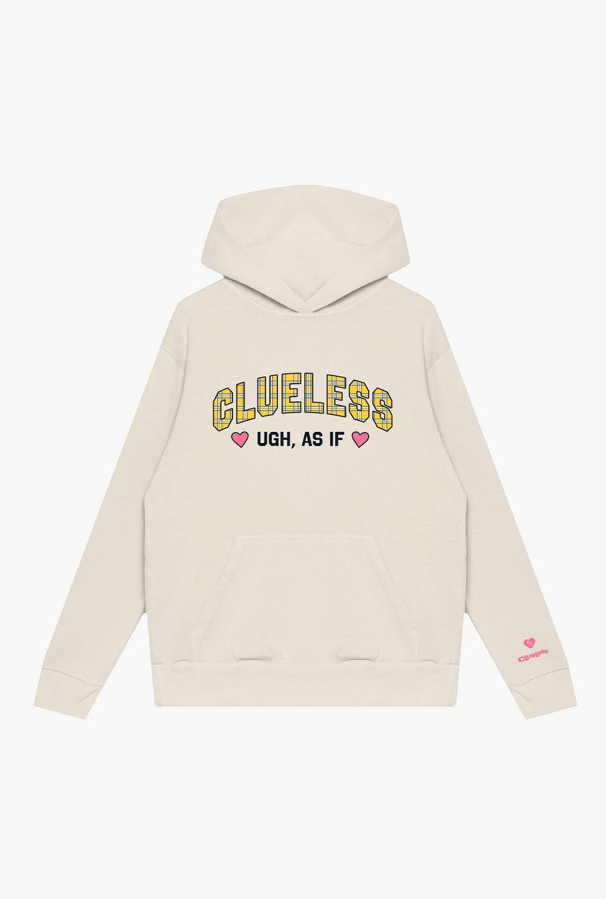 P/C x Clueless Ugh As If Heavyweight Hoodie - Ivory