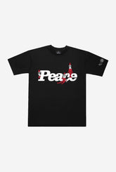 P/C x The Elf on the Shelf®: Peace Heavyweight T-Shirt - Black