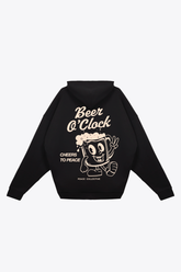 Beer Club: Cheers To Peace Heavyweight Hoodie - Black