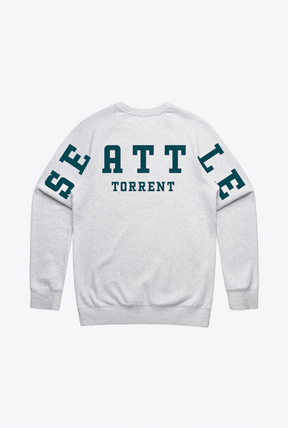 Seattle Torrent Spirit Crewneck - Ash