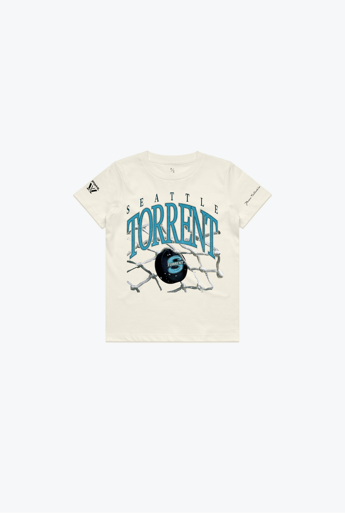 Seattle Torrent Youth T-Shirt - Ivory