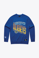 Vancouver Goldeneyes Crewneck - Royal