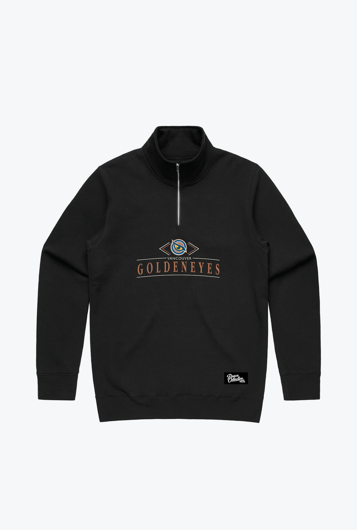 Vancouver Goldeneyes Quarter Zip - Black
