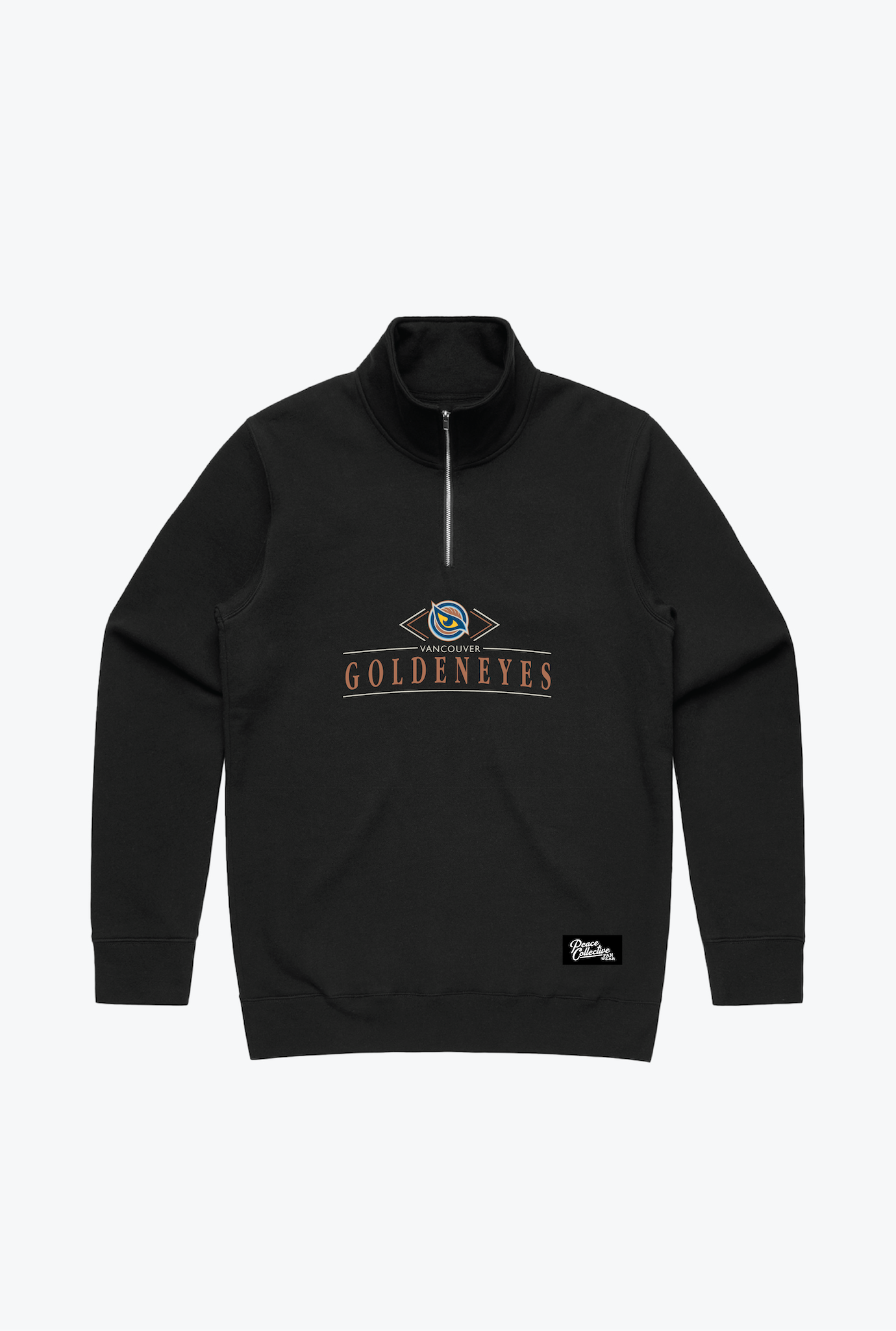 Vancouver Goldeneyes Quarter Zip - Black
