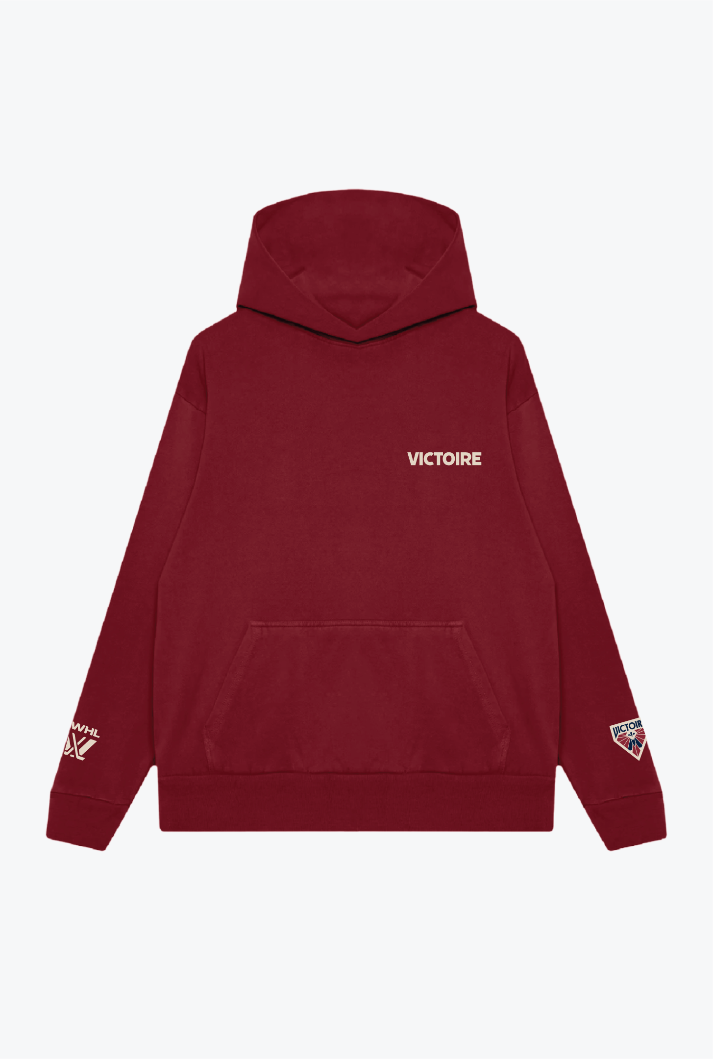 Montreal Victoire Heavyweight Hoodie - Maroon