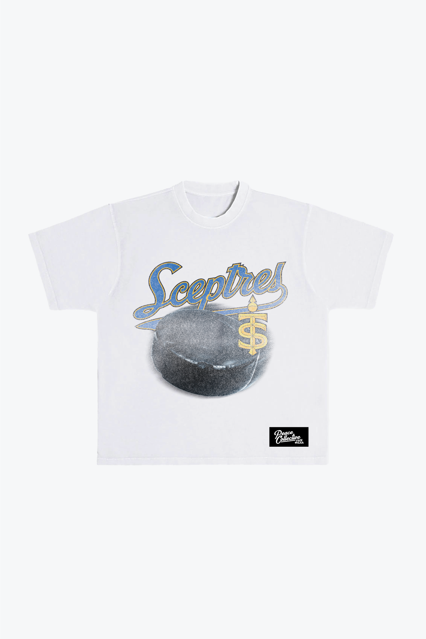Toronto Sceptres Puck Heavyweight T-Shirt - White