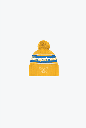 Toronto Sceptres Knit Beanie - Yellow / Royal