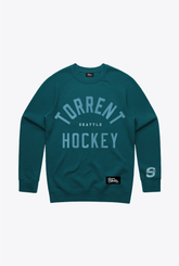 Seattle Torrent Vintage Heavyweight Crewneck - Emerald