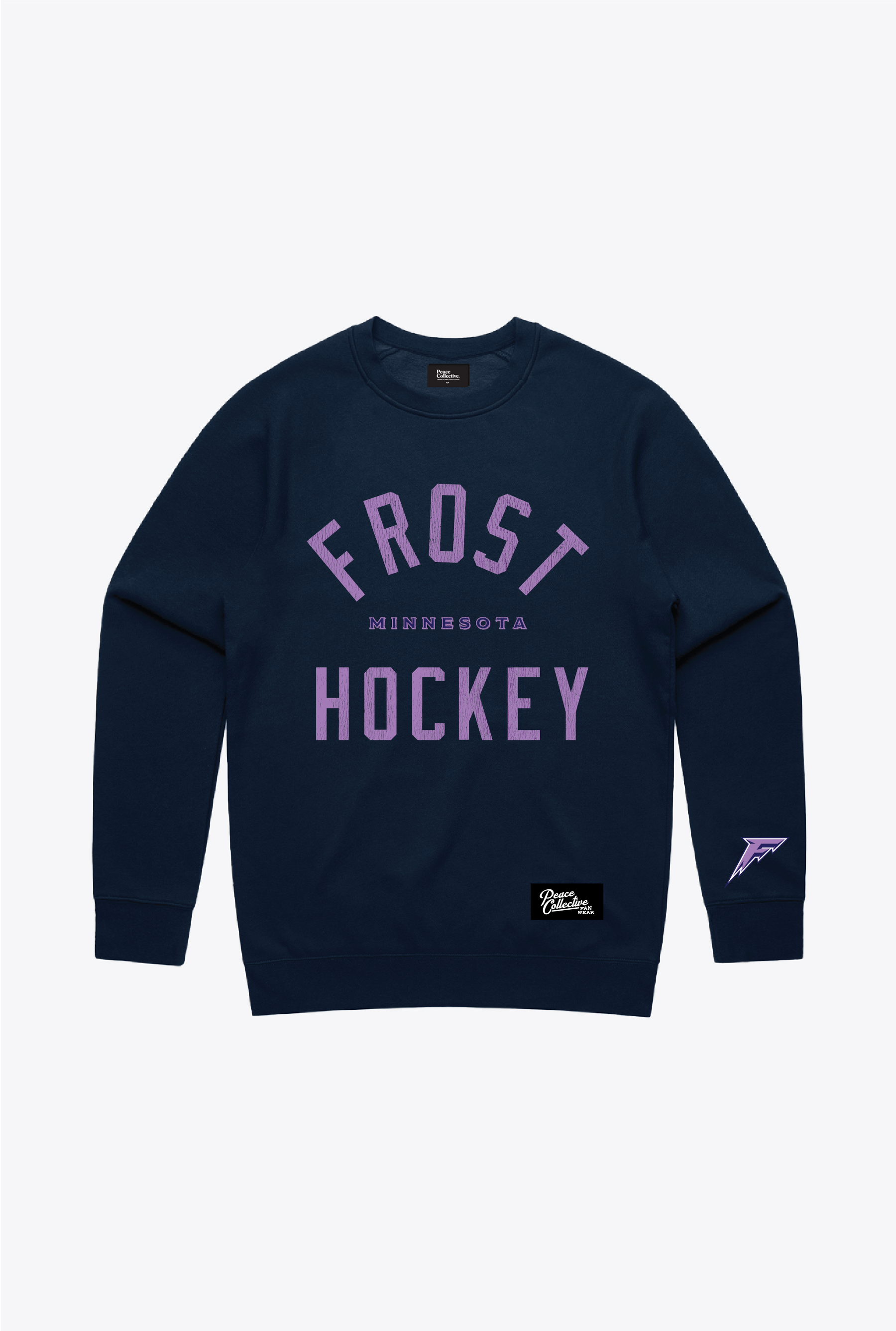 Minnesota Frost Vintage Heavyweight Crewneck - Navy