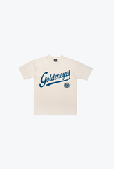 Vancouver Goldeneyes Spirit Script Youth Heavyweight T-Shirt - Ivory
