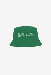 Peace Basics Bucket Hat - Green