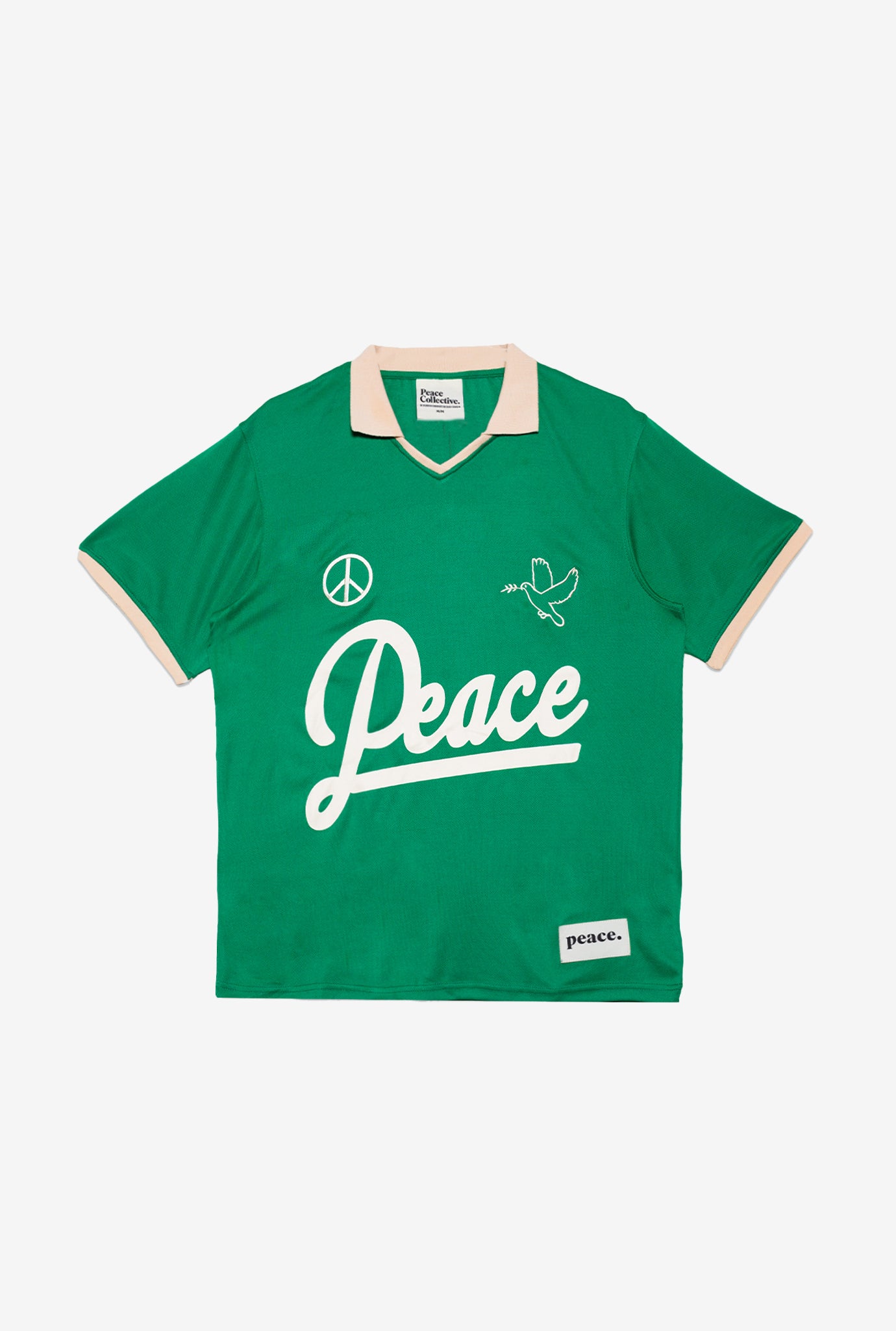 Peace Soccer Jersey - Green