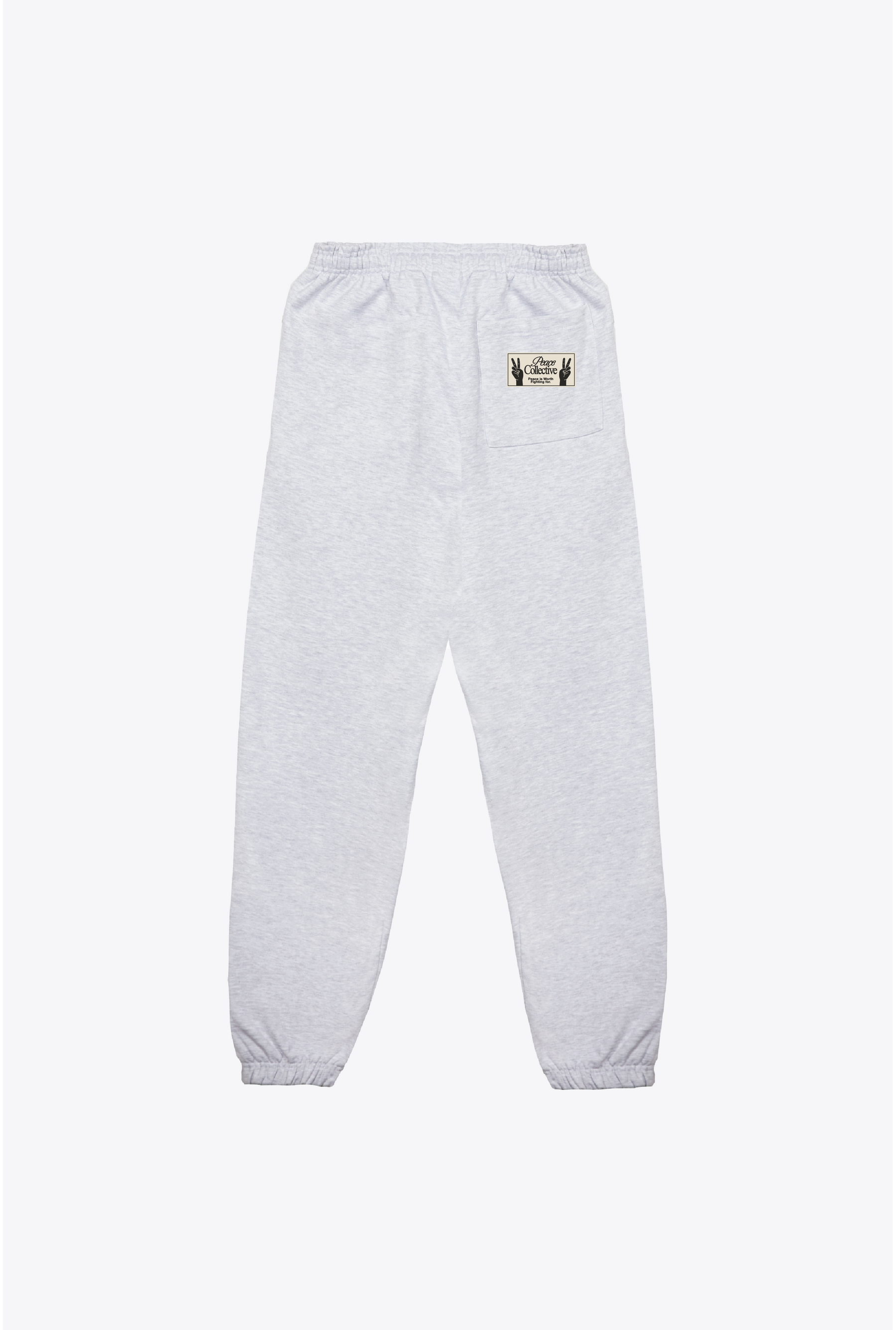 Peace Emblem SuperHeavy™️ Jogger - Ash