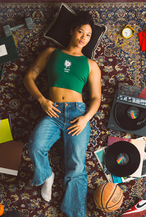 Boston Celtics Cropped Tank - Green