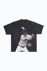 Pete Crow-Armstrong Heavyweight Garment Dyed T-Shirt - Black