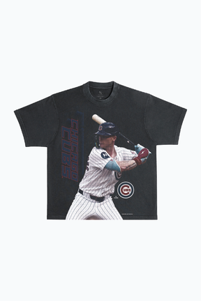 Pete Crow-Armstrong Heavyweight Garment Dyed T-Shirt - Black