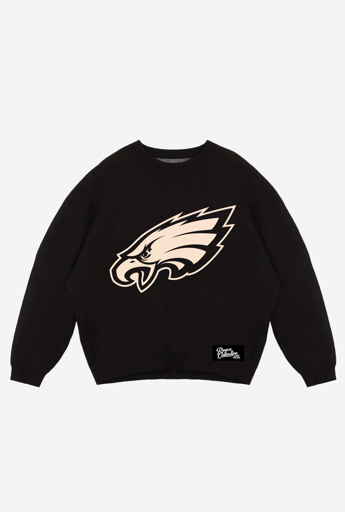 Philadelphia Eagles Knit Sweater - Black