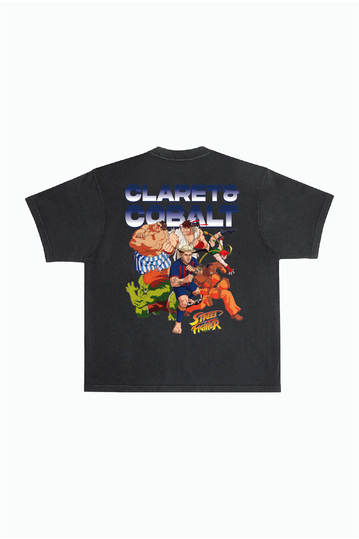 Real Salt Lake x Street Fighter All Fighters Premium T-Shirt - Black