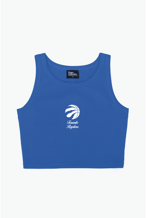 Toronto Raptors Cropped Tank - Purple