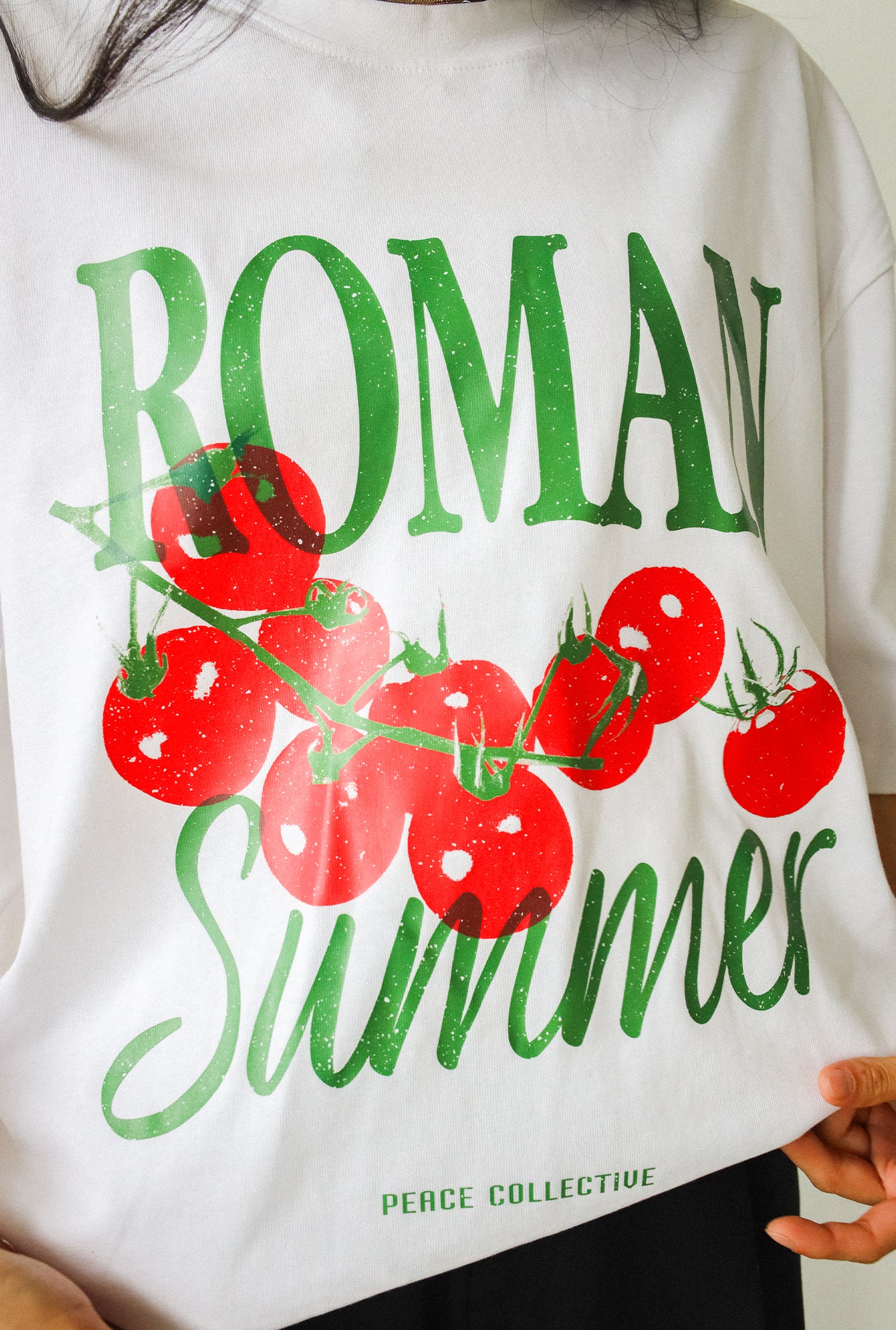 Roman Summer Heavyweight T-Shirt - White