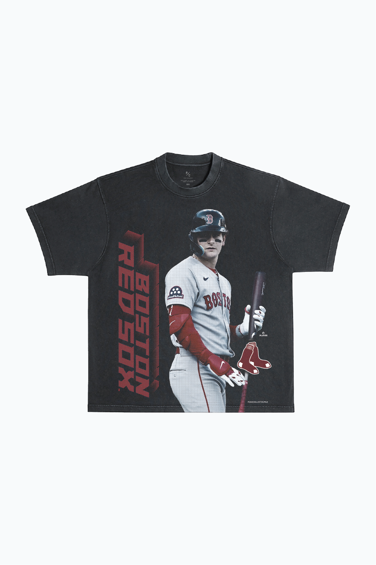Roman Anthony Heavyweight Garment Dyed T-Shirt - Black
