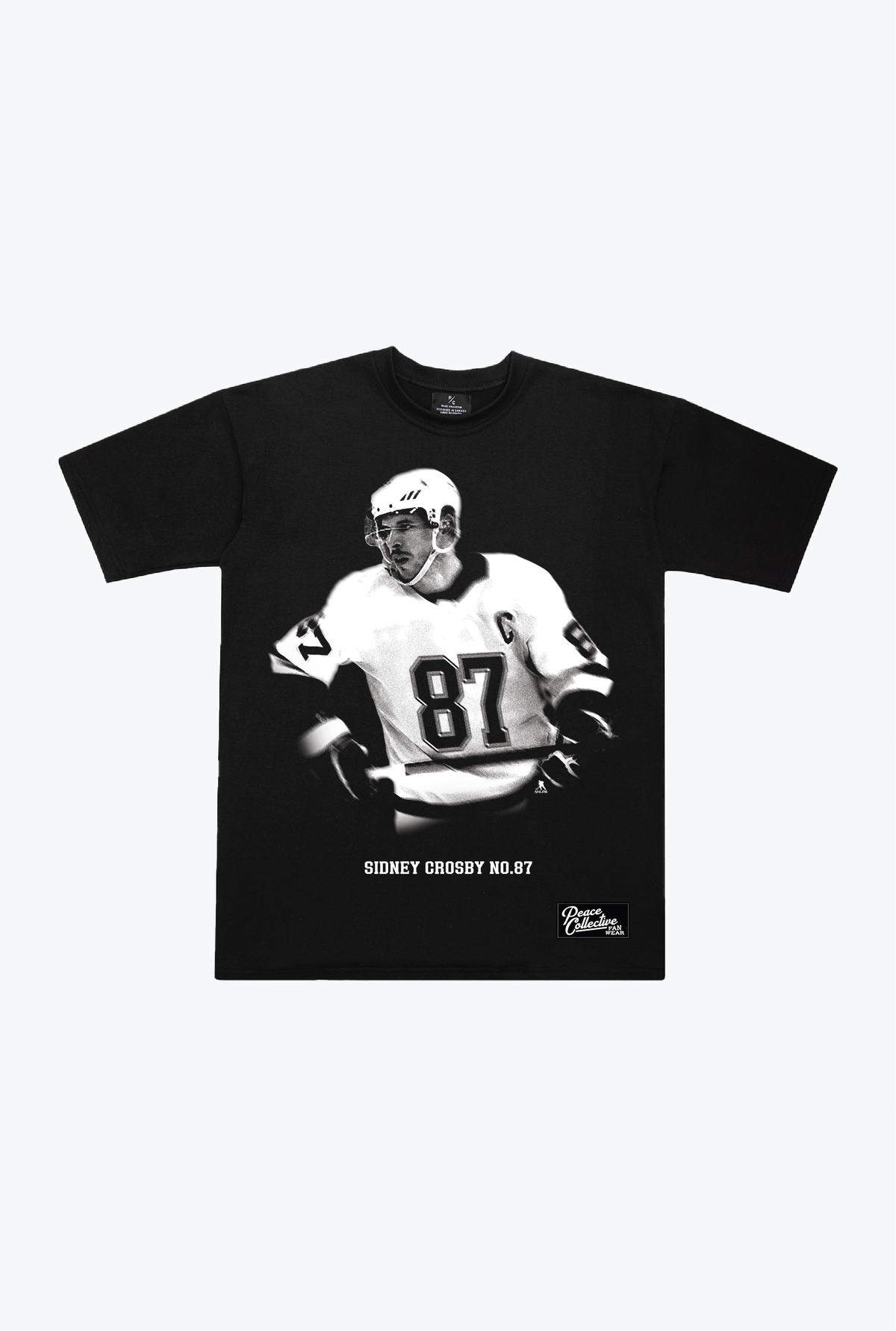 Sidney Crosby Memorial Heavyweight T-Shirt - Black