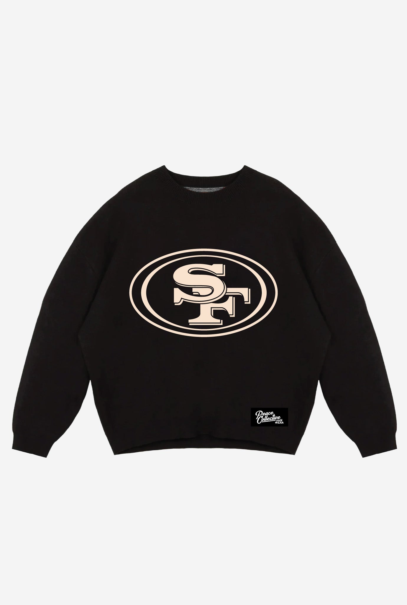 San Francisco 49ers Knit Sweater - Black