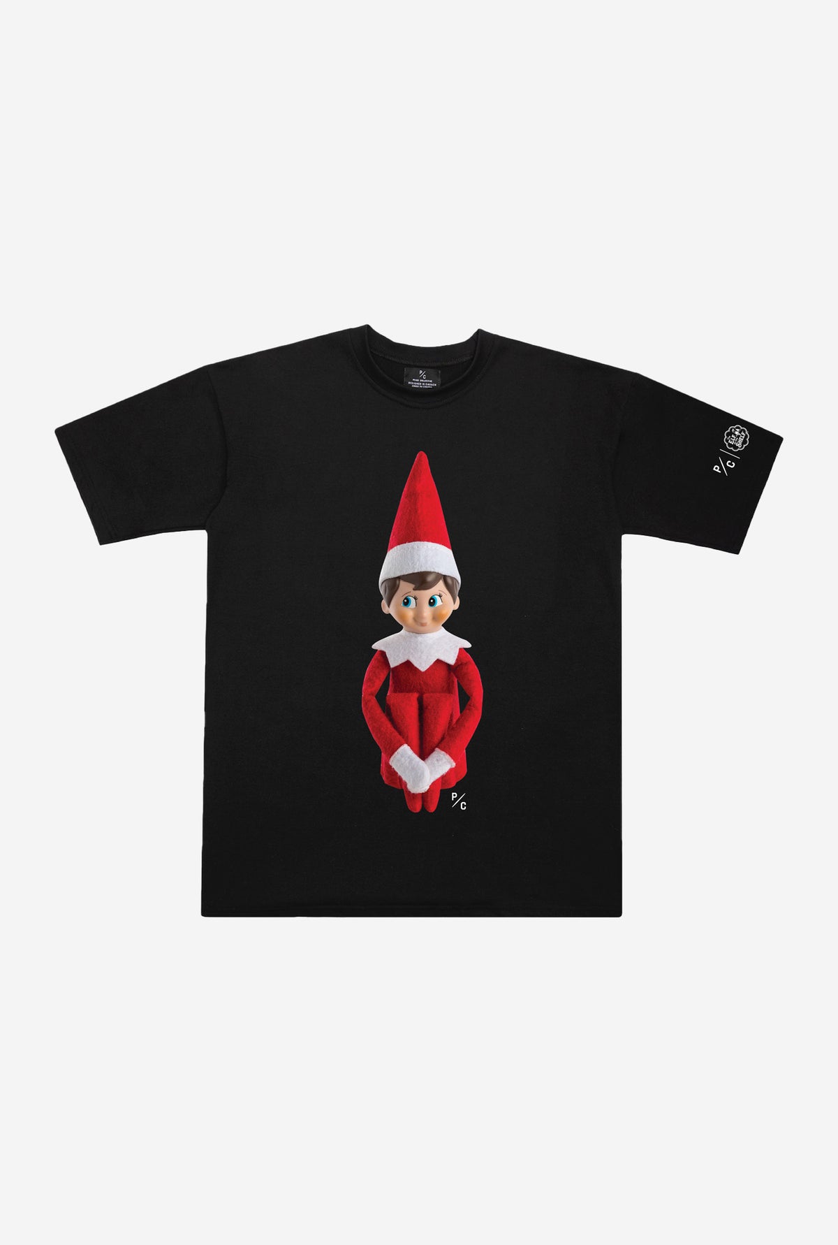 P/C x The Elf on the Shelf®: Scout Heavyweight T-Shirt - Black