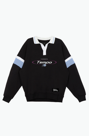 Toronto Tempo Oversized Rugby - Black / Hydrogen Blue