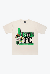 Austin FC x Sesame Street Stacked Heavyweight T-Shirt - Ivory