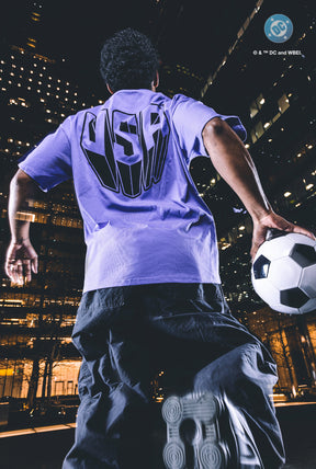 T-shirt US Soccer x DC Comics Joker Heavyweight - Violet