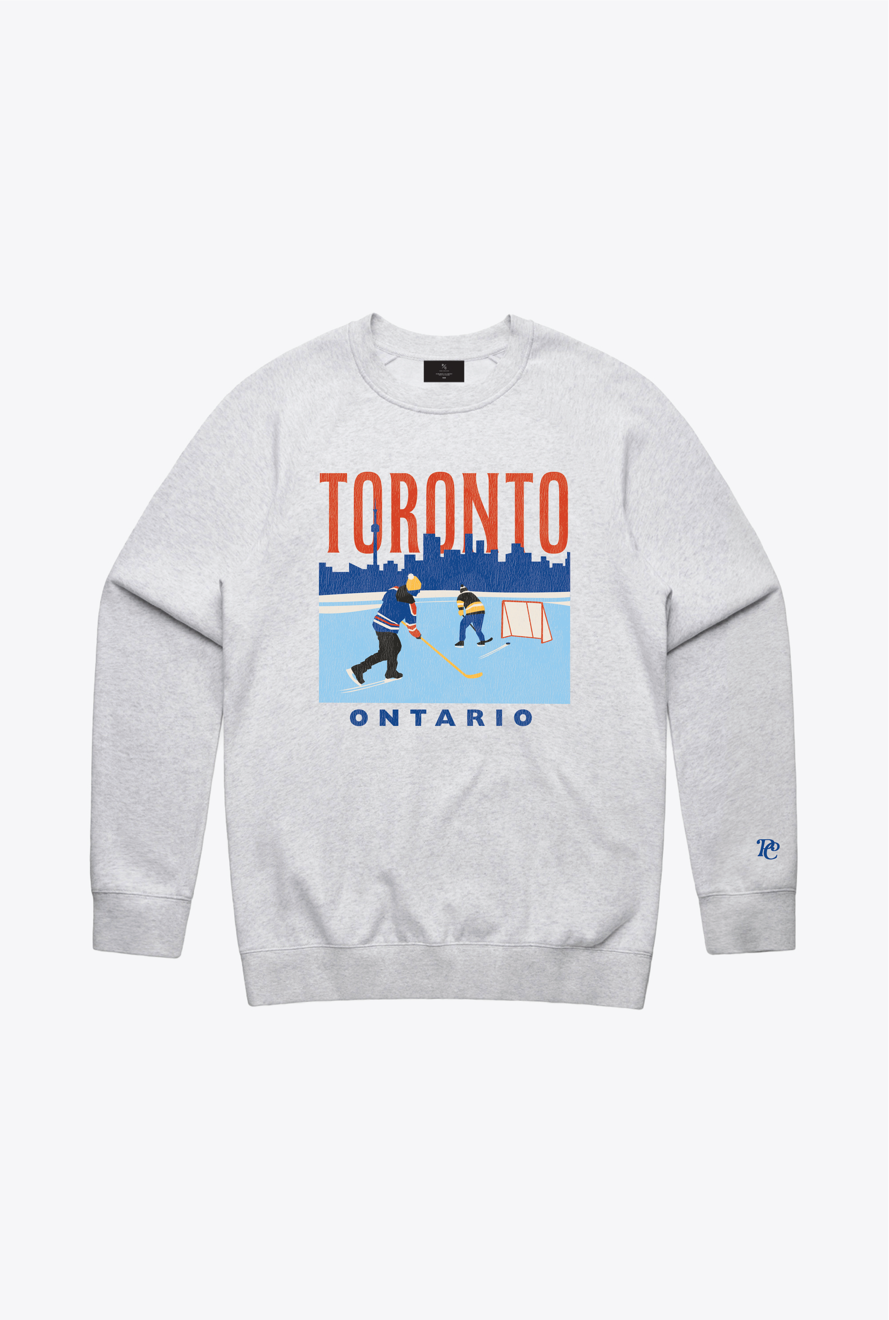 Toronto Winter Escape Crewneck - Ash