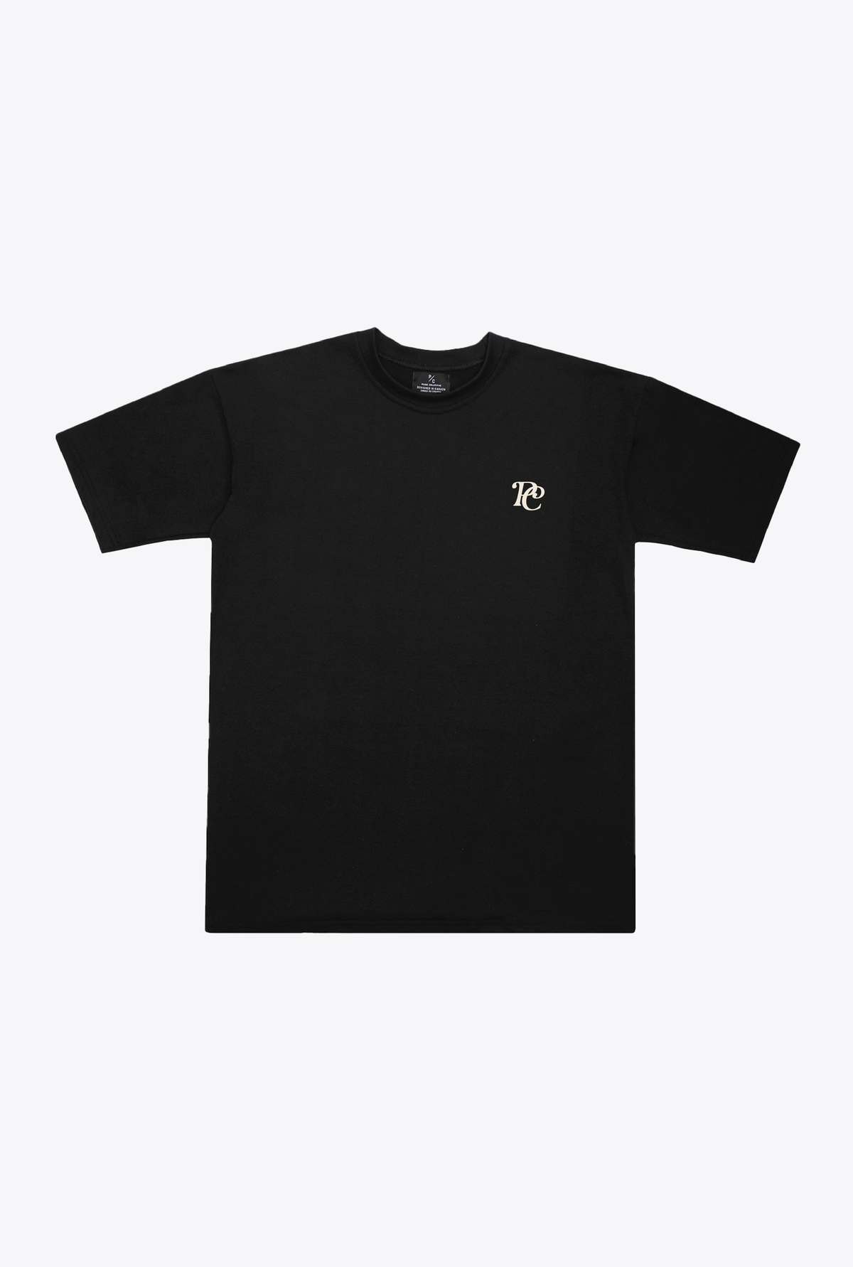 Jasper Winter Escape Heavyweight T-Shirt - Black
