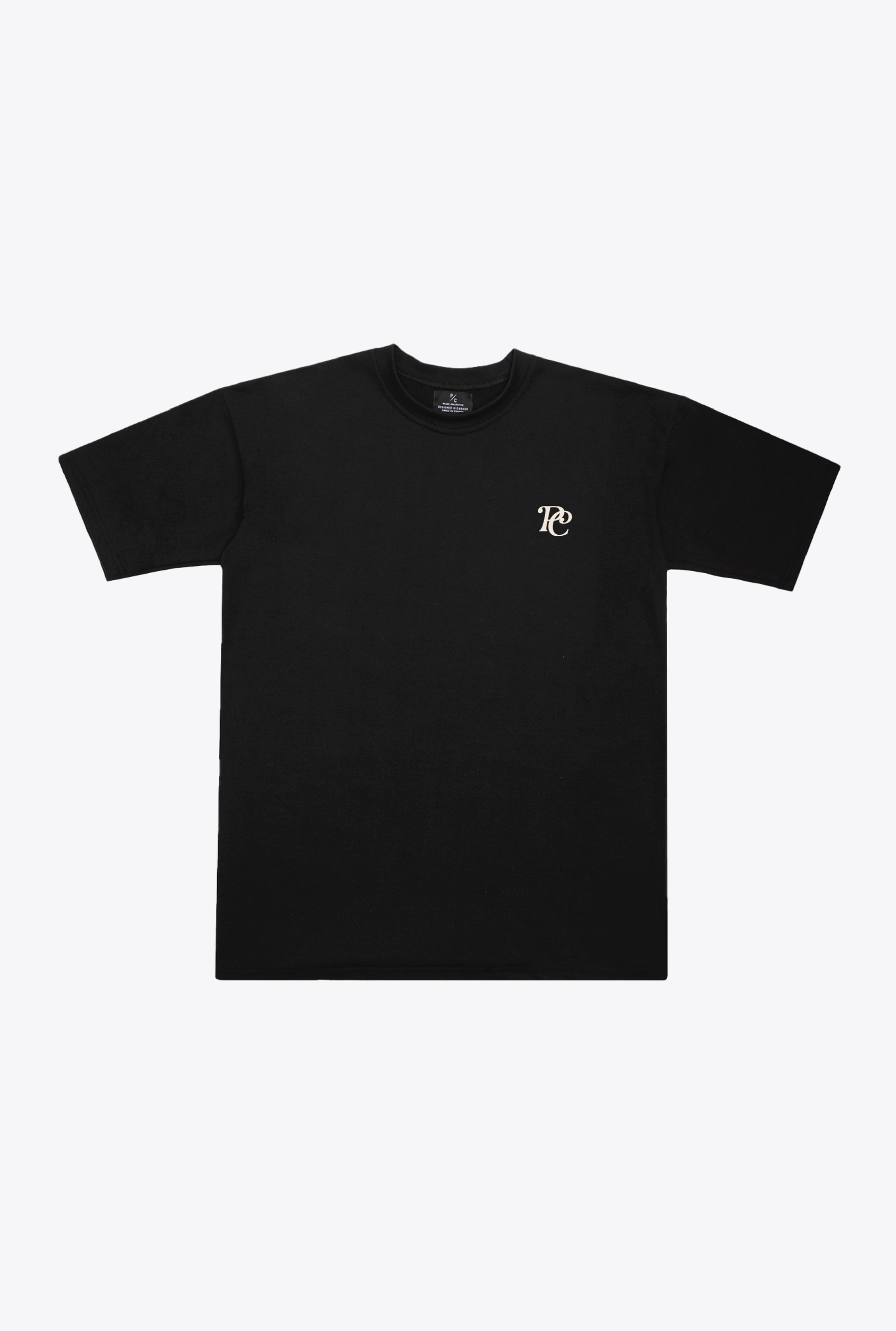 Jasper Winter Escape Heavyweight T-Shirt - Black