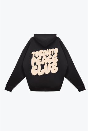 Toronto Peace Club Heavyweight Hoodie - Black