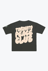 Toronto Peace Club Womens Cropped T-Shirt - Black