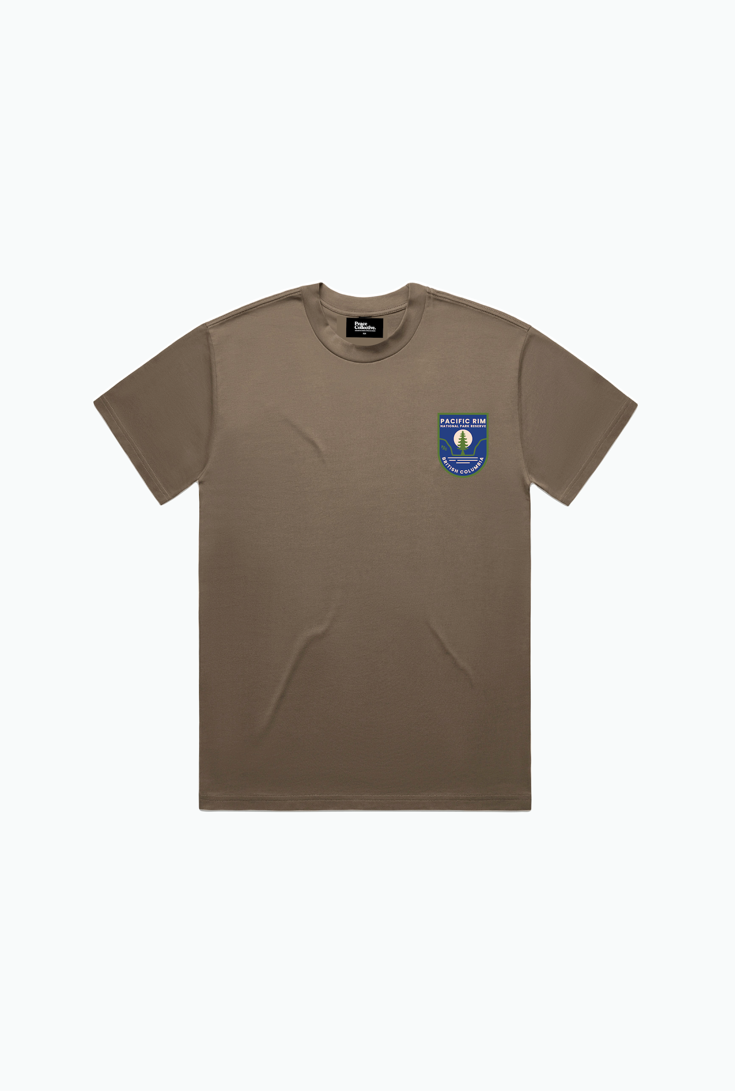 Pacific Rim National Park Reserve Heavyweight T-Shirt - Walnut