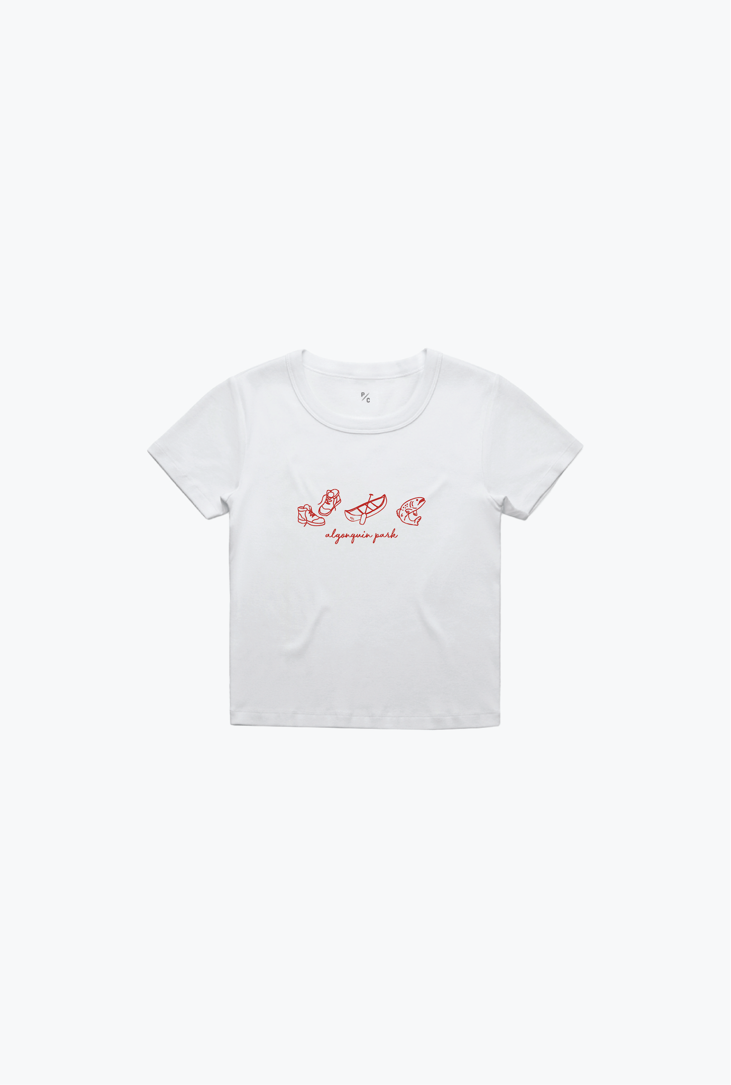 Algonquin Provincial Park Baby Tee - White