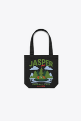 Jasper National Park Tote Bag - Black